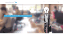 Desktop Screenshot of easywebpage.it